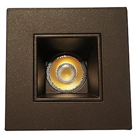 NICOR LIGHTING Nicor Lighting DQR2-10-120-3K-OB 2 in. Square LED Downlight; Oil Rubbed Bronze - 3000K DQR2-10-120-3K-OB